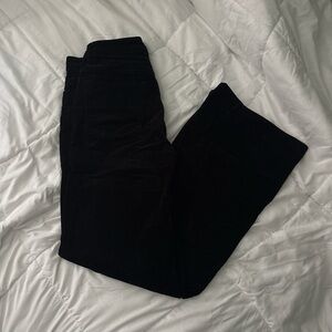 H&M Black Straight Leg Pants